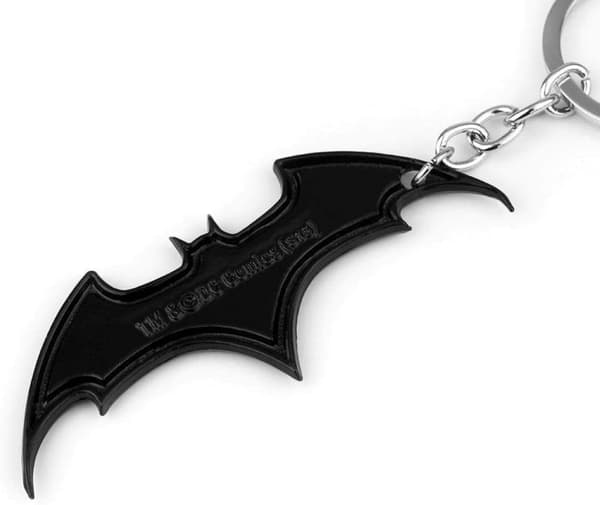 Personoitu metalliriipus Batman-avaimenperä Musta riipus