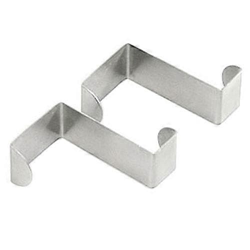 2 Pcs Storage Hooks High Durability Space-saving Metal Punch Free Towel and Clothes Storage Hooks for Home
