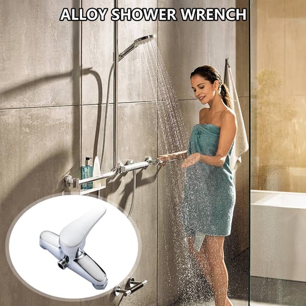 Stylish Shower Mixer with Single Lever, Wall Mounted
