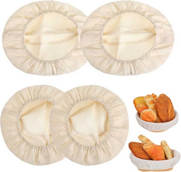 4 stk. brødhevekurv for