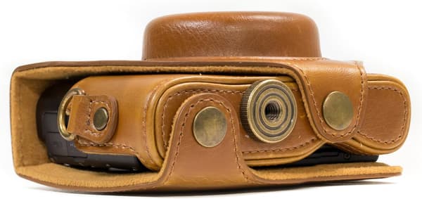 (Brun) Til Sony Cyber-shot DSC-RX100 VI, DSC-RX100 V, DSC-RX100