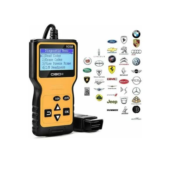 Autodiagnostiske skanneverktøy Auto Reader Billeser Les og slett feilkoder Motordeteksjon