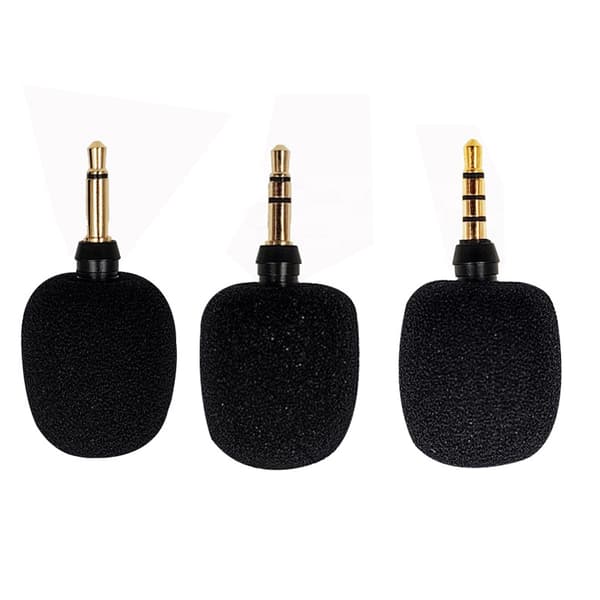Mini Portable High-Sensitivity Condenser Microphone with 3.5mm Jack for Smartphone (3.5-4 Pole)