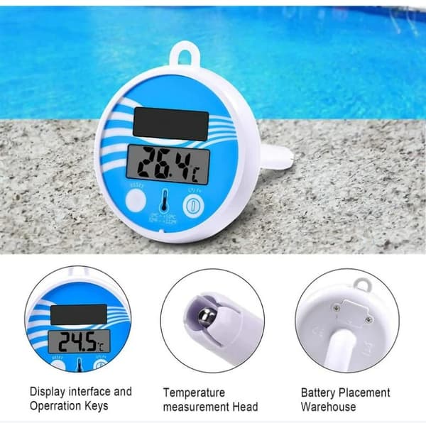 Højpræcisions swimmingpooltermometer, grænseoverskridende, vandtermometer, dammåling, badetermometer