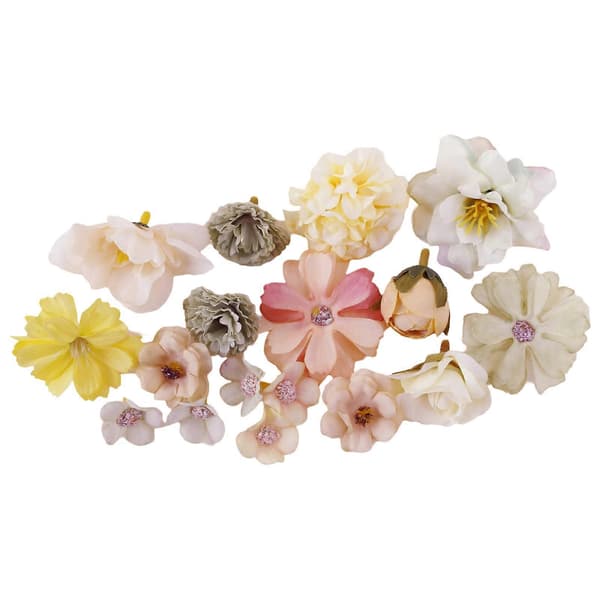 Kunstig Blomsterhoved Brudepiger Bryllupsfest Håndledsblomst Brudeblomst til Hjem- og Begivenhedsdekoration Stil 1 Style 1