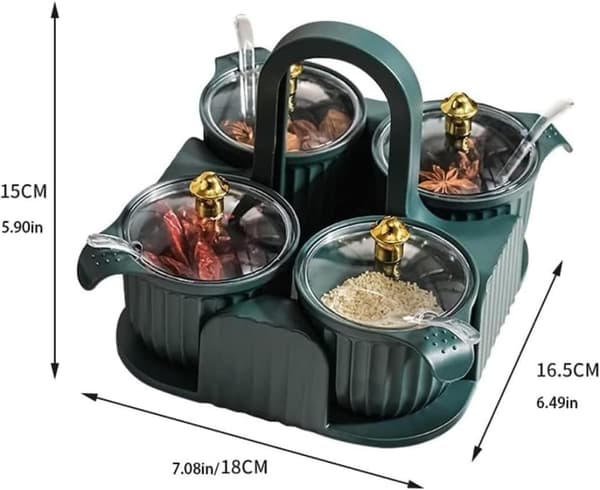Kryddburk set med transparent lock, kryddburk för kök, kryddburk med lock