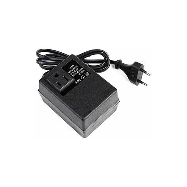 DC-spenning: 200W Transformator: 220V til 110V Europeisk plugg