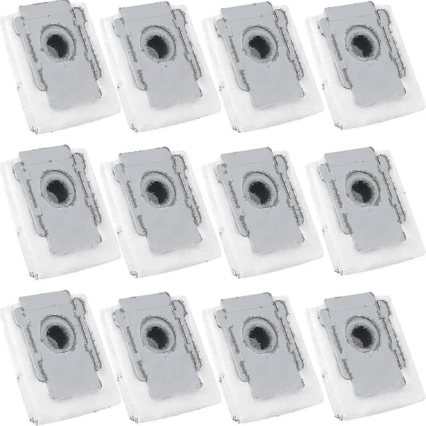 12-pack dammsugarpåsar för iRobot Roomba I & S-serien I7 I7+/plus [db]