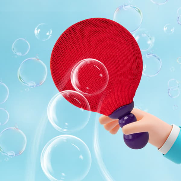 Bubbles Ball Racket Leker Foreldre-barn Interaktiv Bubbles Ball Bat For Parker A A