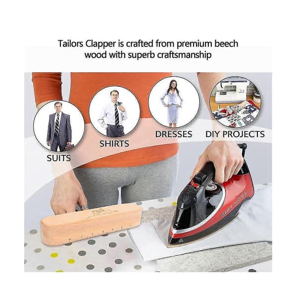 Træpresser til syning, strygning, patchwork, syning, folder, quiltning, broderi