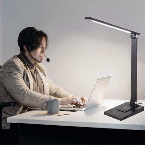 Sammenleggbar lampe for studenter, LED-lampe for øyebeskyttelse