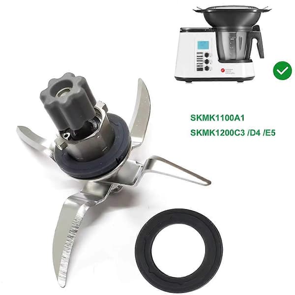 Blenderkniv for Monsieur Cuisine Edition Plus SKMK1200 C3/D4/E5 Sølv Silver