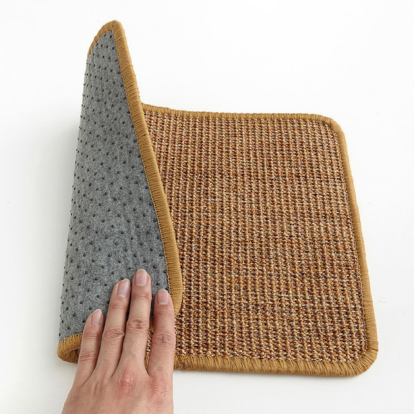 Kissankynsien raapimismatto, luonnollinen sisal-raapimismatto 60x40 cm, vaakasuora kissan raapimislauta, suojaa huonekaluja ja sohvaa