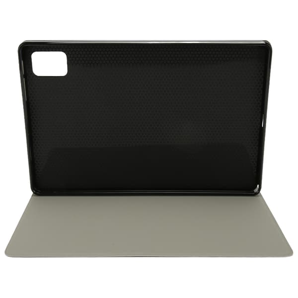 Tablet Case for Tab 12 Multi-Angle Adjustment Precise Holes PU Leather Drop-Proof Tablet Cover Black