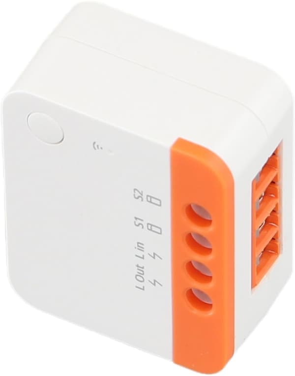 Smart APP stöder vippbrytare och tryckknapp - Switch ZBMINIL2 tvåvägsrelämodul kompatibel med röststyrningsbrytare (1 st) 1 st
