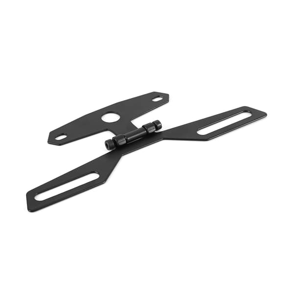 Foldbar nummerplade Baglygteholder Bagmontering til motorcykel ATV_tfrf