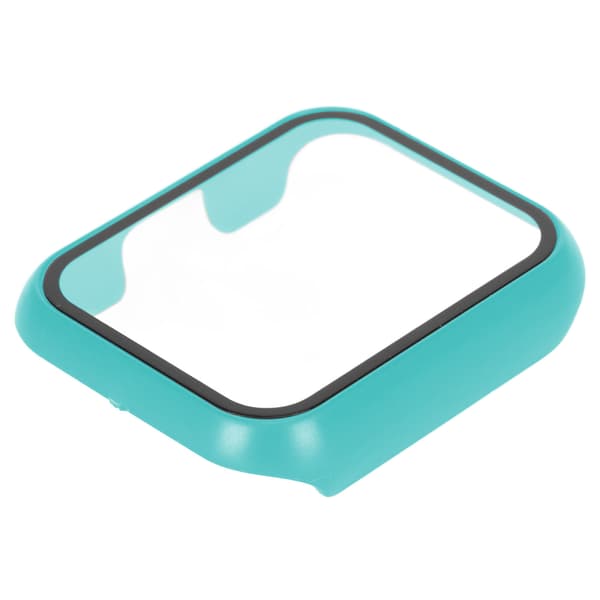 PC Protective Case with Tempered Glass Screen Protector, Replacement Accessory Suitable for Realme Watch 2 Pine Needle Green