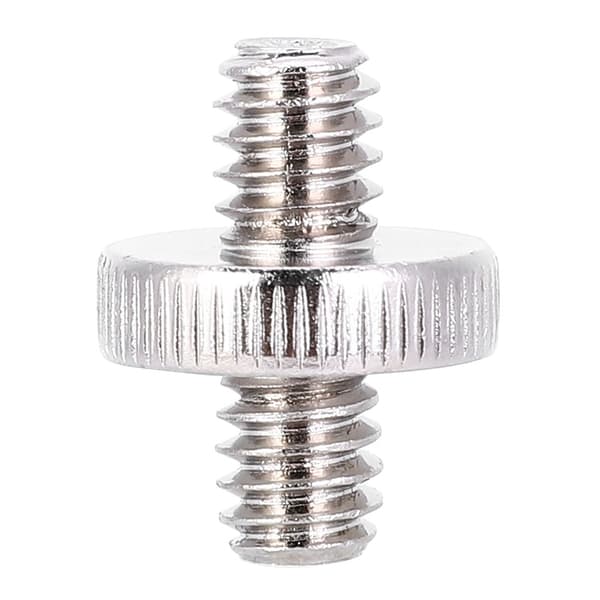 1 pc 1/4\" Male to 1/4\" Male Threaded Screw Conversion Adapter for Camera Tripod Ball Head DSLR