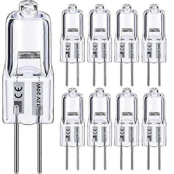 10-pack - G4 Halogen Lamps / Light Bulbs - Warm White - Halogen Warm White Warm White 20W