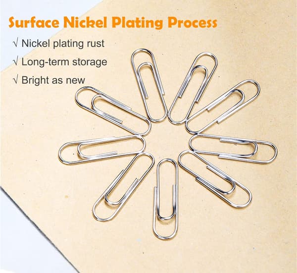 Multifunctional Paper Clips, Corrosion-Resistant Surface for Longevity, High Quality & Impressive Durability, Smooth Surface Ensures Non-Slip Grip