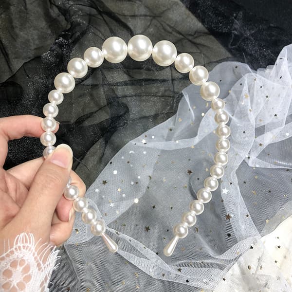 3 Tiara for kvinner og jenter med perler og krystallblomster - Hår