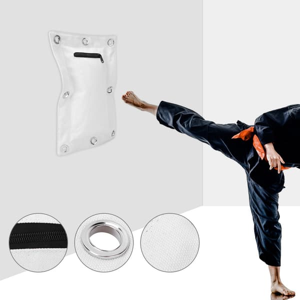 Wing Chun Vægdug Punch Tom Sandsæk Mål med Lynlås til Boksning Muay Thai SandaS