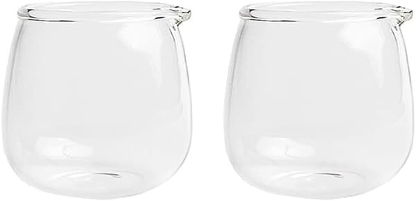 2st Mini Gräddkannor i Glas Mjölkkannor Såskannor, Kaffeservering, 60ml -