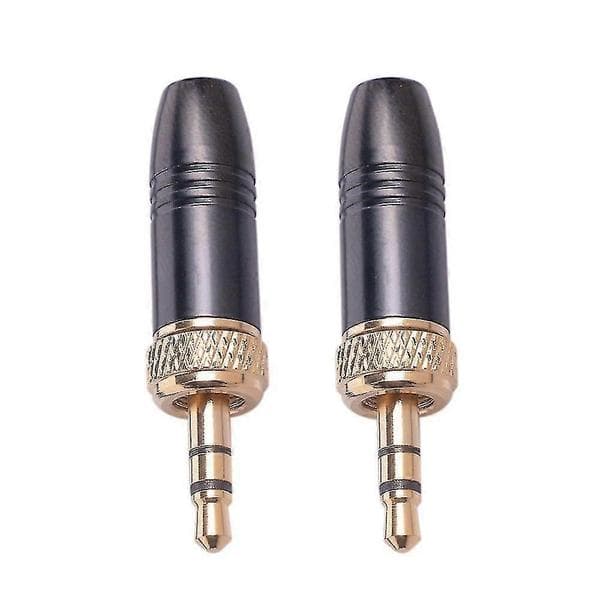5 stk. Lavalier Reversmikrofon 3,5 mm lydstik med M6 indvendigt gevindkabel til-