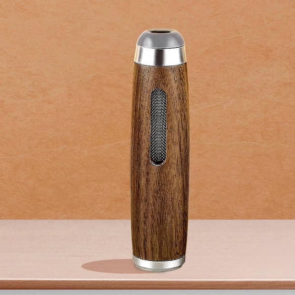 Handheld Personal Ashtray Windproof Portable Cigarette Ash Tube Detachable Can silver silver