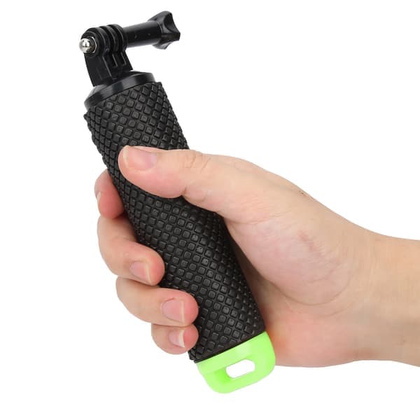 Vandtæt flydende håndgreb dykning selfiestang monopod til OSMO ACTION til GOPRO 9Grøn