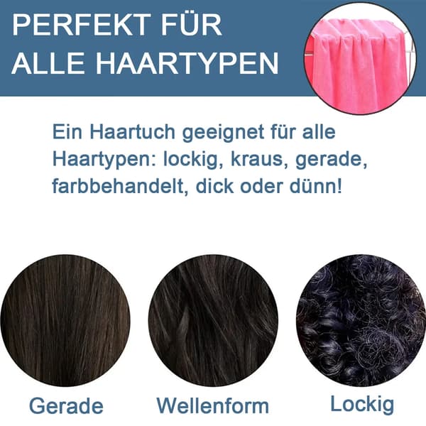 Professionelt hurtigtørrende mikrofiber frisørsalon håndklæde 2-pak (pink)