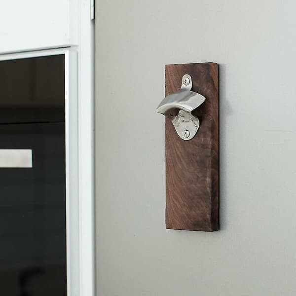 Magneettinen pullonavaaja - Seinään asennettava pullonavaaja automaattisella keräystoiminnolla