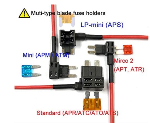 12 kpl 12V-24V 20A Mini-sulakepesä autoon lisäpiireillä