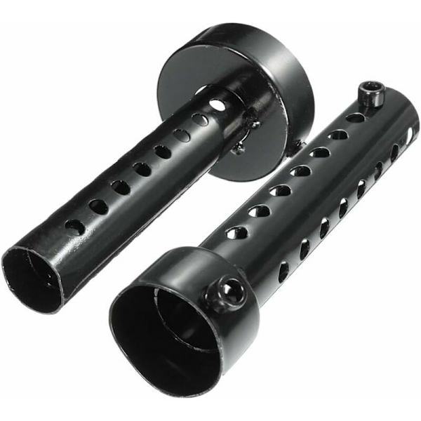 2 stk 48 mm Universal Motorsykkel Eksoslyddemper DB Killer Eksosrørsystem
