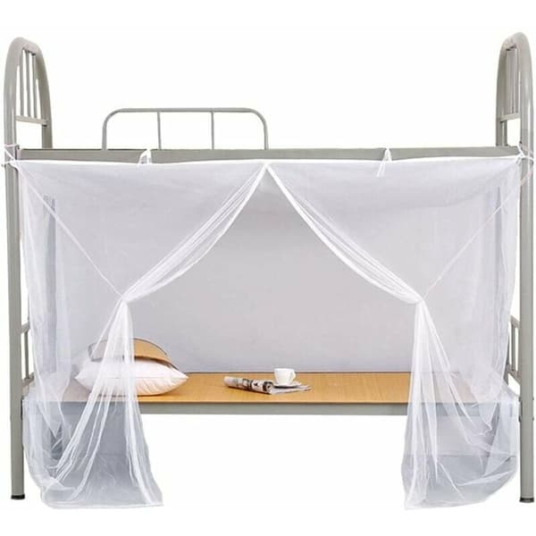 Mosquito Net 1.5x2m Fine Hole College Dorm White Bunk Bed