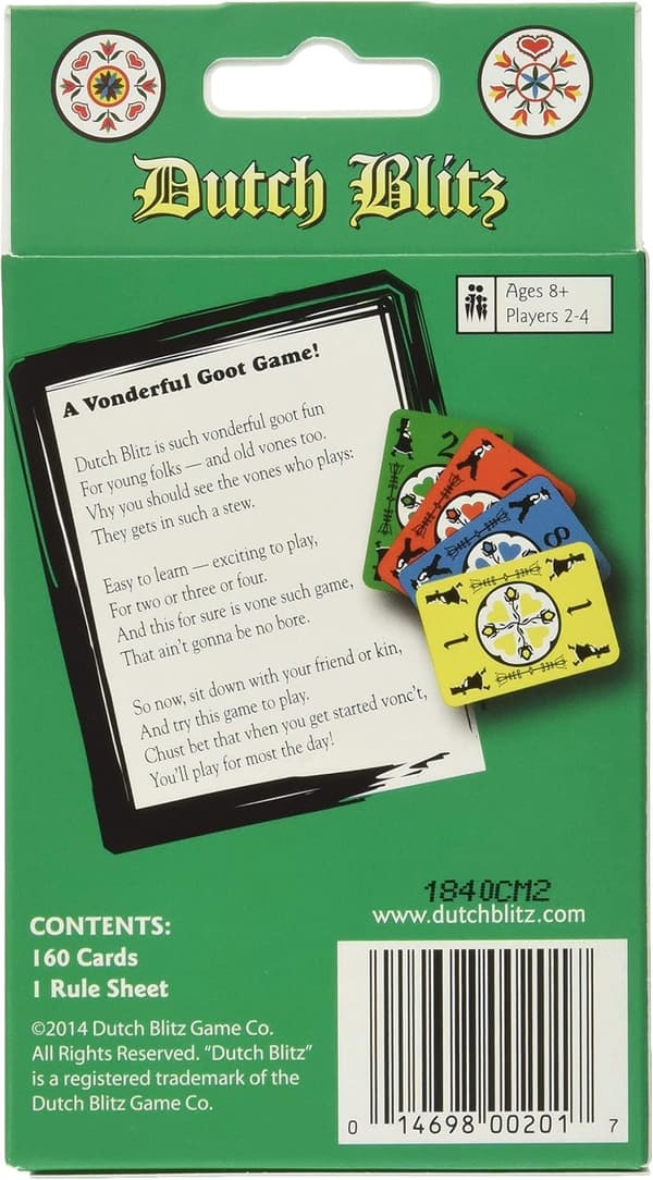 Dutch Blitz: Original og udvidelseskombinationspakke