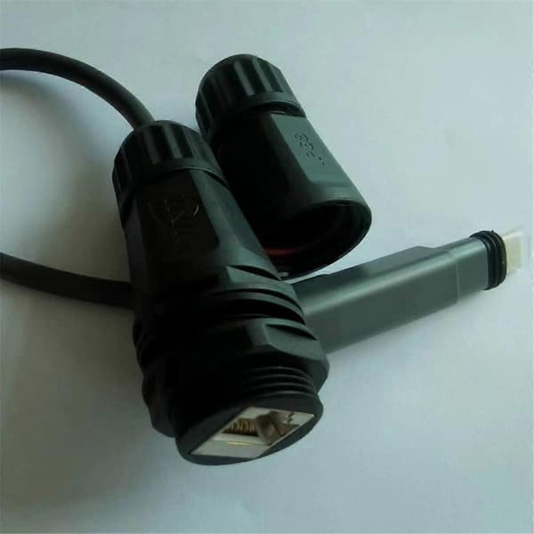 Til V2 RJ45 Adapterkabel Han til Hun Adapterkabel Kulde-, UV-, Flammehæmmende, B