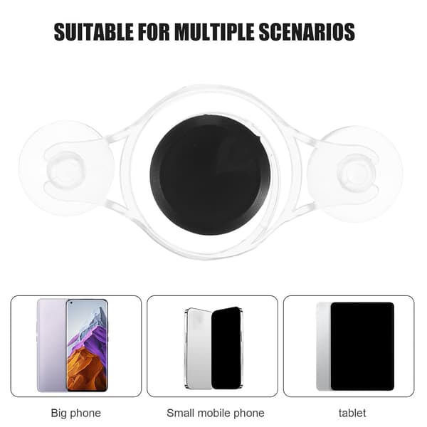 Mobiltelefon spil joystick af plastik med universel kompatibilitet og bærbart design controller til smartphone tablet gaming tilbehør hvid -