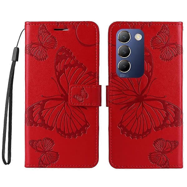 Mobilcover til vivo V40 SE 5G [DB] Multicolor Rød Multicolor Red
