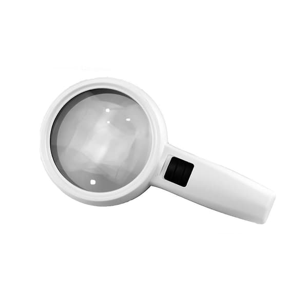 10X Læseforstørrelsesglas med LED-lys, Belyst forstørrelsesglas