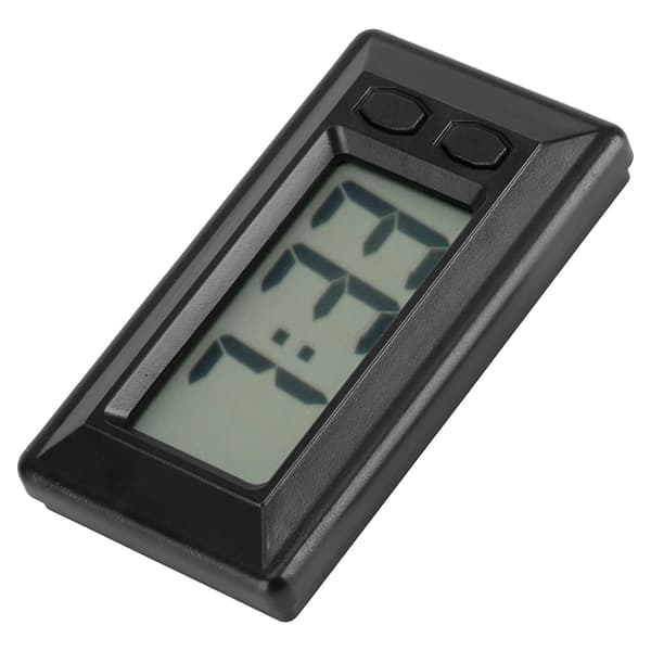 LCD Digitalt Bilinstrumentpanel Skrivebord Elektronisk Klokke Dato Tid Kalender Display