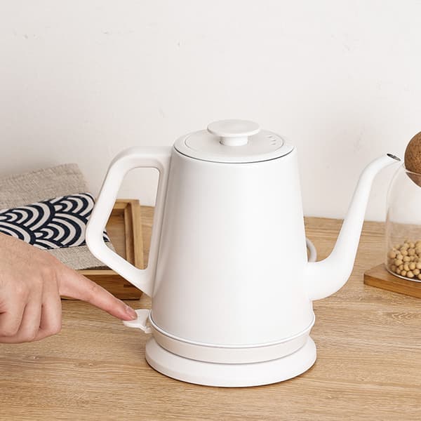 Teapot with German Plug Adapter Durable Pour-Over Coffee Maker for Home Use Green Green