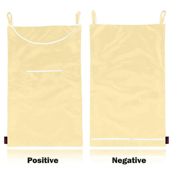 Durable Hanging Laundry Bag Over The Door-4 (Khaki)