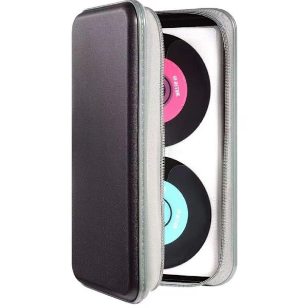 CD-etui til 80 skiver /CD/DVD/Blu-ray, opbevaring, pladsbesparende