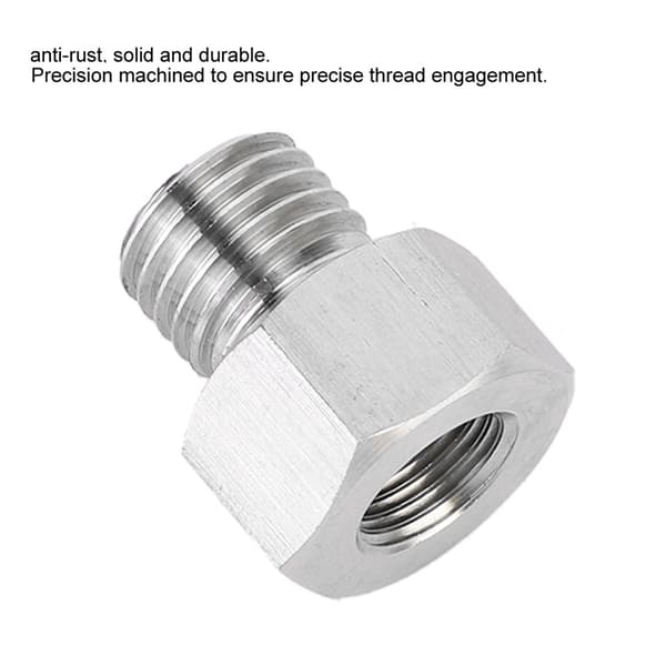 Adapter NPT 1/8\" Hun til Metrisk M12X1.5 Han Tilbehør