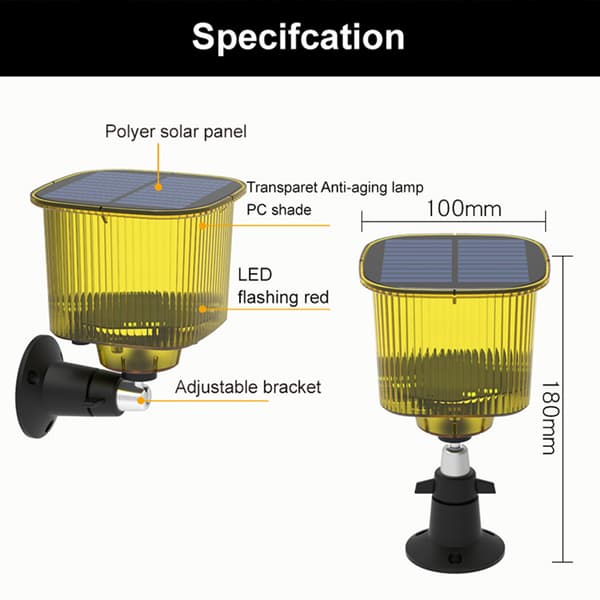 Solar-Powered Animal Repellent - Effective Wild Animal Deterrent