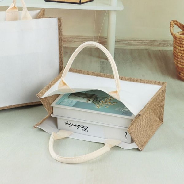 Blank Sæk Tote Håndtaske HVID XL XL Hvid White XL-XL