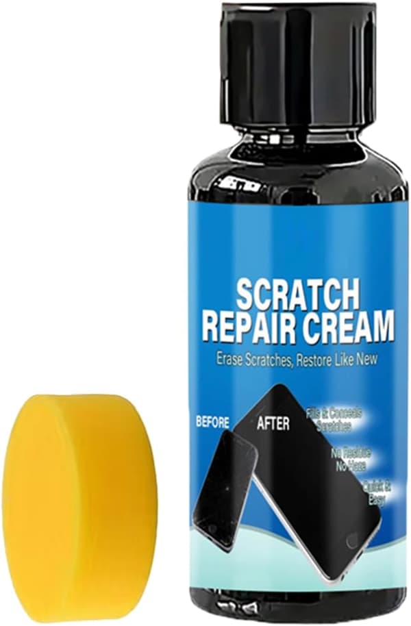 smartphone Kratzer repair with as complete quick solution 100g+sponge - 100g+schwamm