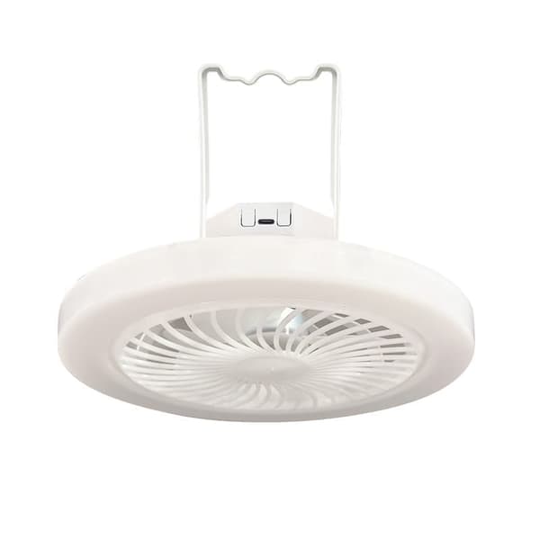 Bærbar Campingvifte med LED-lampe