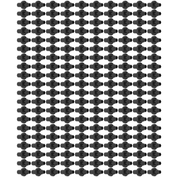 200 stk/sæt drypvanding modhagekobling havevandingsdele til 4/7 mm slange